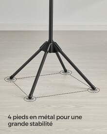 SONGMICS Drying Rack - màu đen - Xem 6