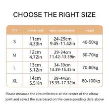 1pc Compression Elbow Sleeve, Elbow Support Brace For Basketball, Tennis And Fitness Exercising - Black - View 8