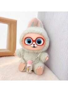 17cm Clothing Hanger Hooded Sweatshirt & Pants Set, Blind Box Plushie Doll Clothes, Detachable Outfit Suitable For 1st And 2nd Generation (Only Clothes, No Shoes), Fits 15cm-17cm (5.9 Inch-6.69 Inch) Dolls, Doll Clothes/Shoes Replacement, Suitable As Birthday, Holiday, Valentine's Day Gifts For All (Only Selling Clothes, Not Dolls), Teenage Gifts