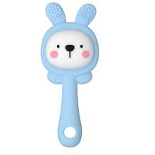 Silicone Teething Toys, Cartoon Animal Design For Chewing & Grasping, Suitable As Halloween, Thanksgiving, Christmas, Easter Gifts, Baby Birthday Presents - Multicolor - View 10