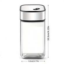 Spice Jars With Black Lids, 24 Spice Jars With Spice Labels. Perfect Storage Box For Kitchen Spices, Spice Labels, Glass Spice Jar For Neat Spice Storage. - 24 lọ gia vị cổ điển - Xem 6