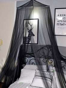 1件装蚊帐，适合女孩，适用于单人床/双人床，吊顶式圆顶蚊帐床帐，适用于单人床、女孩床、成人床，优雅超大/大号床帐，时尚圆顶蚊帐床帐，适合装饰婴儿床和成人床