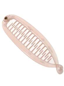 4pcs/1pc Medium Size French Amber Color Banana Clip, Ponytail Clip, Elegant High Crown Bun Clip, Twist Clip, Fishbone Clip, For Thick Women, Hair Tools, Curly Fall, Travel, Hair Tools, Accessories Women, Fall, Travel, Women, Women, Hair Tools, Stuff, Beauty Accessories, Gifts, Travel, Gifts For Women, For Women, Stocking Fillers Women, For Adults, Stocking Fillers For Adult, Coming-Of-Age, Gift Ideas For Women, Beauty Gifts For Women Beach Hair Clips - Multicolor - View 10