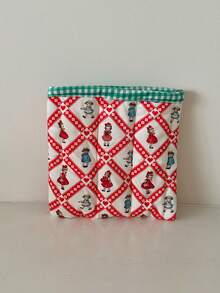 Korean Ins Cotton Computer Bag Soft Puff Princess IPad Bag Embroidered 13 Inch Computer Inner Bag - Multicolor - View 5