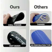 Soccer Shin Gua 1 Pair With Adjustable Straps For Youth Adults Football Shin Pads For Boys And Girls - A-Black - View 4