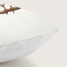 1 件极简主义农场黑白波尔卡圆点小鸡抱枕套，单面柔软毛绒面料，45 * 45 厘米/18 * 18 英寸，装饰靠垫套适用于房间、现代沙发、派对、礼物 - 彩色 - 查看 9