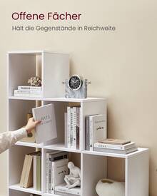 VASAGLE Bookcases - White - View 4