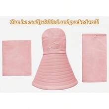 Sun Hats For Men Women Fishing Hat UPF 50  Breathable Wide Brim Summer UV Protection Hat - Pink(with Face Cover & Neck Flap ) - View 5