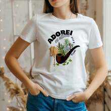 Old Black T-Shirt - I Loved The Souls - Umbanda Candomblé - Unisex - 白色 - 查看 2