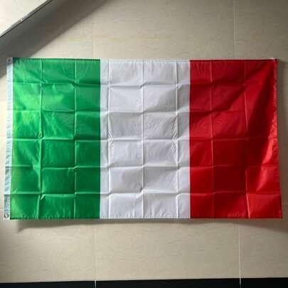 Bandiera nazionale italiana, bandiere italiane portatili, uso versatile per eventi, feste, attività commerciali, sport, festival, decorazione casa, decorazione esterna, decorazione giardino, decorazione vacanze