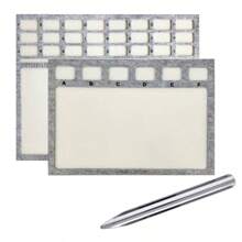 Plateau de perles pour la conception de bracelets et colliers DIY, avec une longue cuillère à manche pour les bijoux, plateau pratique avec grille, outil pratique pour la fabrication de bijoux