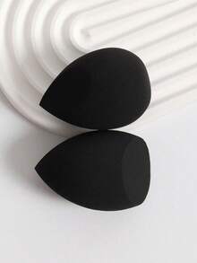 两件套美妆蛋套装，包含液体、膏状和粉状粉底液混合美妆蛋 - 黑色，不含乳胶，干湿两用，适合所有肤质。可用于化妆、家居装饰、梳妆台、旅行、卧室等场合。也可用于化妆配件、粉扑、美妆蛋、散粉扑、美妆海绵等。此外，它也是圣诞礼物、化妆品、化妆工具、平价好物、礼品、女士礼品、圣诞礼物、赠品、旅行必备品等。 - 黑色 - 查看 2