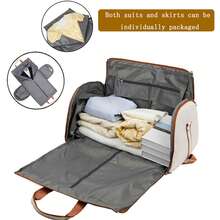 Large Capacity Travel Luggage Duffel Bag, Fashion Garment Bag, Multi-Function Clothing Storage Bag, Backpack/Handheld/Shoulder Versatile Travel Bag, Wet & Dry Separation Tote, Multi-Pocket Messenger Bag, Suitable For Travel, Business Trip, Etc. Bag For School School Accessories School Stuff