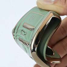 适用于奥迪 A1 A3 A4 A5 A6 A7 S3 S7 S8 R8 Q2 Q3 Q5 Q7 Q8 C5 C6 TT RS3 RS6 的 1 件装 TPU 全包覆式汽车翻盖钥匙扣保护套 - 單包 - 查看 7