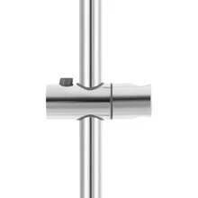 HYYKJ-US Adjustable Shower Slide Bar Stainless Steel Riser Rail Lift, Rod Head Holder Wall Mount, 54cm Adjustable Length - Silver - View 9