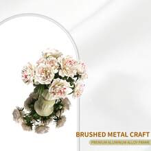 HIGHBATH Large Oval Wall Mirror, White Metal Frame, HD Glass, For Bathroom, Living Room, Bedroom - White - View 7