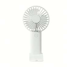 Stay Cool On-The-Go: Small Handheld USB Rechargeable Fan - Portable & Charging For Students & Office Desk Portable Fan Cute Handheld Fan Battery Operated Lightweight Small Personal Fan For Stylish Girl Kids Women Men Outdoor Travel Camping Handheld Fan Portable Fan, 5-Speed Fan, LED Display Screen, Personal Mini Travel Fan With Backup Power Supply, USB Foldable Female Electric Fan