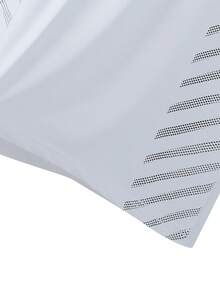 男士夏季轻薄透气速干T恤休闲百搭薄款短袖舒适运动户外服 - 白色 - 查看 6