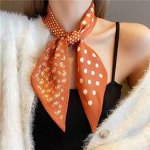 4pcs Vintage-Style Small Scarves, 4pcs/Set New Paisley Print Fashion Hair Bands/Scarves, For Women, Spring/Summer Headbands Winter Hair Accessories Elegant Head Wrap