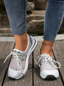 Women's Breathable Mesh Casual Sports Running Sneakers