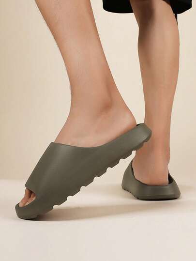Men's Casual Slippers, Beach, Commute And Home Wear
