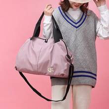 New Dry & Wet Separation Sports Yoga Swimming Fitness Bag, Large Capacity Handheld Shoulder Travel Bag, Casual Luggage Bag - Multicolor - View 10