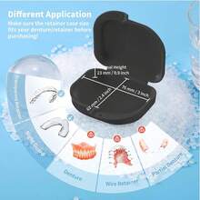 3pcs/1pc Dental Retainer Case With Ventilation Holes, Orthodontic Appliance Storage Box, Portable Denture Holder Case For Home, Office, Travel