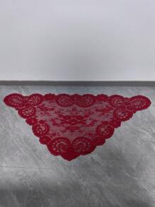 128cm*58cm/1 pezzo Pizzo color vino rosso, accessori decorativi per copricapo, paralumi, tovaglie, abiti, orli di gonne e accessori di abbigliamento