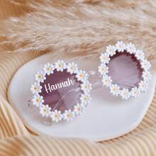 Customized Flower Sunglasses For Adult, Thoughtful Gift For Flower, Sunglasses For Wedding Guests Of All Ages Flower, Party Favors, Retro Sunglasses, Flower Sunglasses, Flower Proposal, Gifts, Groovy Sunglasses, Groovy Party, Two Groovy, Sunglasses, Retro Party, Personalized, Flower Sunnies - Multicolor - View 10