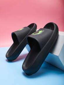 Sandalias infantiles de espuma, livianas y antideslizantes con fondo suave, diseño de dibujos animados lindos, cómodas y de secado rápido, sandalias casuales unisex para la playa para niños mayores