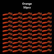 50 件仿生软虫鱼饵、卷尾蛆、PVC 卷尾鱼饵、无铅淡水和咸水人工鱼饵