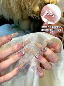100 قطعة / 50 قطعة غراء أظافر قوي جدًا، طويل الأمد ومتين، مناسب لملصقات الأظافر، غراء ملصقات الأظافر الاحترافي، غراء أظافر قوي جدًا للفرشاة، مناسب لملصقات الأظافر والأظافر المضغوطة، ويمكن استخدامه لتثبيت الأظافر الصناعية وإصلاح الأظافر المكسورة. غراء جل الأظافر، المواصفات: 24/12/6/3/1 قطعة - متعدد الألوان - مشاهدة 3