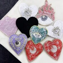 1 Piece - In A Variety Of Handmade Beads, Love Eyes, Cloth Stickers, Clothes, Bags, Shoes, Versatile Decorations, DIY Brooches, Badge Accessories, Graduation Gifts, Holiday Gifts