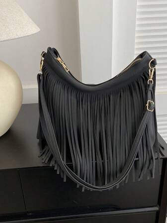 Large Capacity Fashionable Simple Elegant Shoulder Bag For Women, New Korean Style Underarm Tote