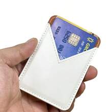 Wholesale DIY Phone Wallet Custom Self Adhesive Stick On Mobile Phone PU Leather Sublimation Blank Phone Card Holder For Women Wallet Mini Wallet Purse Wallet Magsafe Wallet Card Wallet Wallet Keychain - Multicolor - View 7