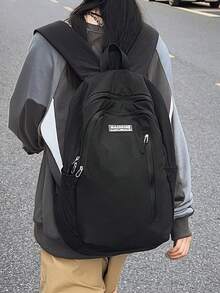 Peach Tree Multi-Function Large Capacity Nylon Travel Backpack, Casual Shoulder Bag, Laptop Bag, For Business, School, Sports, Vacation, Holidays, Unisex Gift - Multicolor - View 9