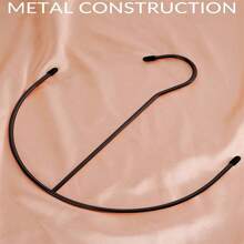 1 pieza Perchero multifuncional para cinturones, organizador de almacenamiento de metal sólido con revestimiento de acero inoxidable para corbatas, bufandas, cinturones