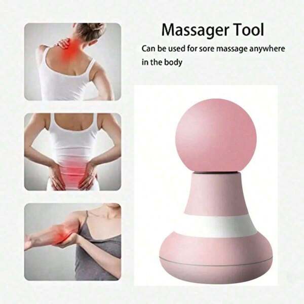 Powerful Handheld Muscle Relaxation Massager With 3 Magic Modes, Personal Mini Electric Massager For Neck, Shoulder, Back, Body Massage