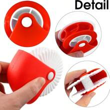 1 Stück Multifunktionale manuelle Tortenrand Schneidemaschine - Eine einfach zu bedienende Pizzaund Keksstanze, ein Tortenund Apfelkuchen Gitter Dekorationswerkzeug, um perfekte Ränder zu erstellen, ein ideales Küchengerät für begeisterte Hobbybäcker