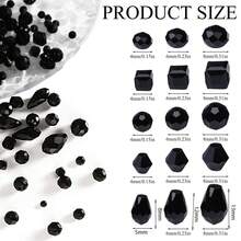 330 件 AB 水晶玻璃混合散珠、散装水晶玻璃珠、用于珠宝制作的透明水晶珠、AB 彩色圆珠刻面珠、捕光珠，用于 DIY 工艺珠宝、手链、项链、耳环制作