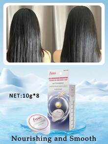 Fino Fennon Nourishing Beauty Serum Hair Mask (Intensive Nourishing Treatment), 10g*8 Pieces - 10g*8 - View 2