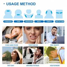 7pcs Ice Packs, Anti-Slip, Portable, Physical Cooling, Last 6-8 Hours, Ideal For Heatstroke Relief, Essential For Home Protection And Outdoor Activities - Blue - View 2