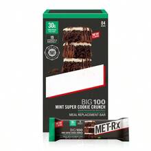 Big 100 Protein Bars Mint Super Cookie CrunchBars 4 Ct - 1 - View 2