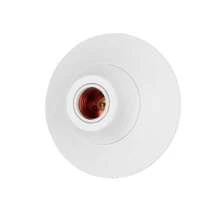CILIA 1/2/4pcs,Lamp Bulb Socket, E26/E27 ,Screw Light Shade,Textured Roundness Petal Embossed Ceiling Bulb Fixing Holder, For Home