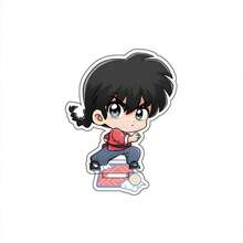 1 pieza Figura de pie de acrílico de Tendou Akane de 10 cm del anime Ranma 1/2, accesorio lindo de dibujos animados para decoración de mesa y del hogar, un regalo ideal para la fiesta del sacrificio o la graduación de amigos - Multicolor - Ver 9