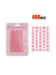 480 ملصق وجه بألوان الوردي والأسود والأبيض والأزرق والبنفسجي والأخضر على شكل نجوم، ضروري للتصوير والرسم على الوجه، مناسب لمختلف الحفلات والتجمعات والأنشطة الممتعة. 240/40 قطعة، مكياج، رخيص، ديكور الغرفة، مكياج، سفر، غرفة النوم، اكسسوارات المكياج