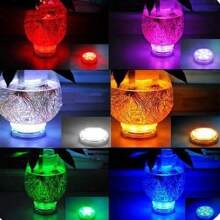 Floating Lights LED Multi Color Changing Water Float Drift Lamp For Fish Tank Pond Led Floating Lamp Swimming Pool Ball Pond Drift Waterproof Glow Show Disco Color Changing Light 16 Colors 10leds LED Submersible Light Remote RGB Swimming Pool