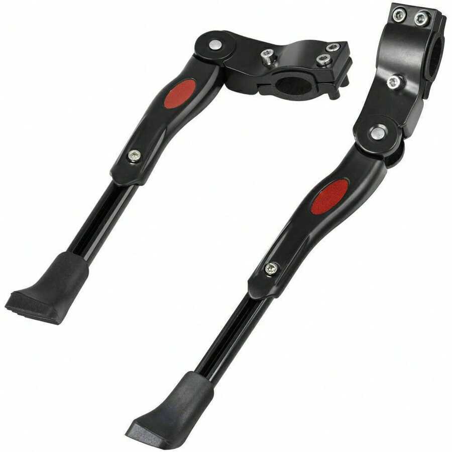 Mountain Bike Kick Stand Adjustable Road Bicycle Rear Side Kickstand Rubber Foot - 1 - View 1