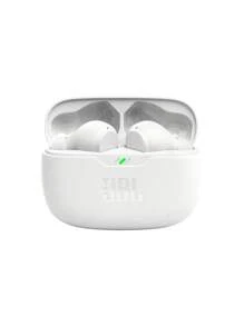 JBL Auriculares inalámbricos Bluetooth WAVE BEAM - Auriculares de música intrauriculares con cancelación de ruido para llamadas, modo Aware, a prueba de agua y polvo, hasta 32 horas de duración de la batería, compatibles con teléfonos Apple y Android