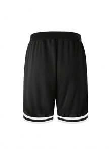 2 STÜCKE, Herrenshorts, Herrenshorts, Lässig, Trainingsshorts, Jersey-Herren, Reißverschluss-Tasche, Sportkleidung Herren, Athletikshorts, Fitnessshorts, Kordelzug-Taille, Basketballshorts, elastisch leichte Jogginghose, perfekt für Basketball, Baseball, Workout, Laufen, Training, Fitness, Outdoor, Vatertagsgeschenk